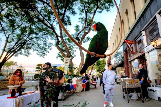 Every second Saturday, Downtown Pomona turns into a lively celebration of art and culture.(Photo by Watchara Phomicinda, The Press-Enterprise/SCNG)