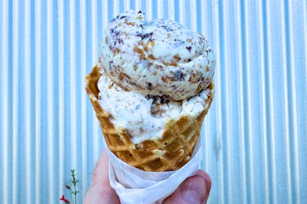 Anthony's Special" at McConnell's Fine Ice Creams in San Juan Capistrano. (Photo by Brock Keeling, Orange County Register/SCNG)