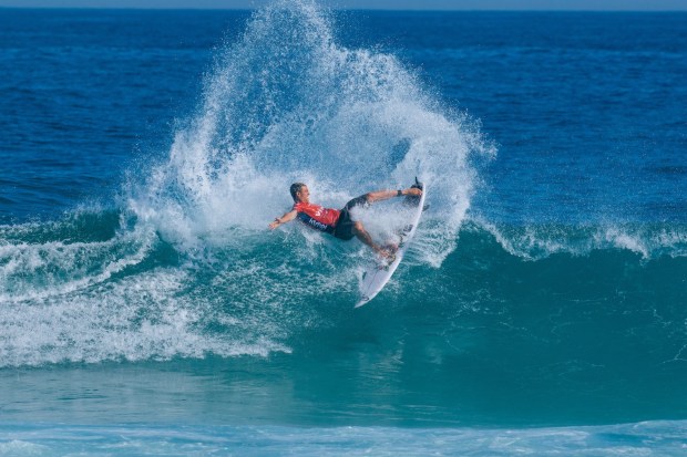San Clemente's Cole Houshmand won the VIVO Rio Pro on June 29, 2025 at Saquarema, Rio De Janeiro, Brazil. (Photo by Camila Othon/World Surf League)