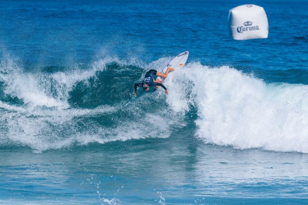 Molly Picklum of Australia surfs in the final at the VIVO Rio Pro on June 29, 2025 at Saquarema, Rio De Janeiro, Brazil. (Photo by Camila Othon/World Surf League)
