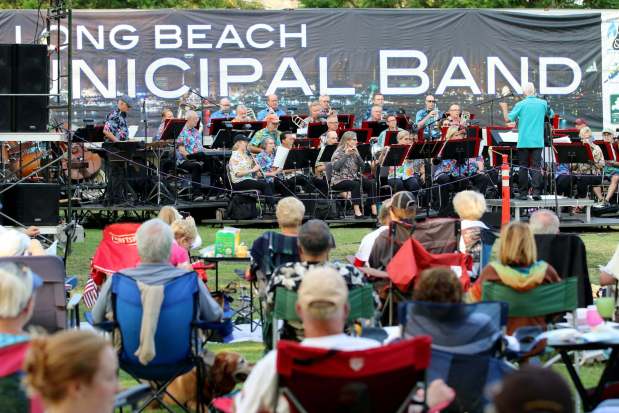 The Long Beach Municipal Band will launch its 2025 season with four concerts in local parks, June 24-27. (Photo by Howard Freshman, Contributing Photographer)