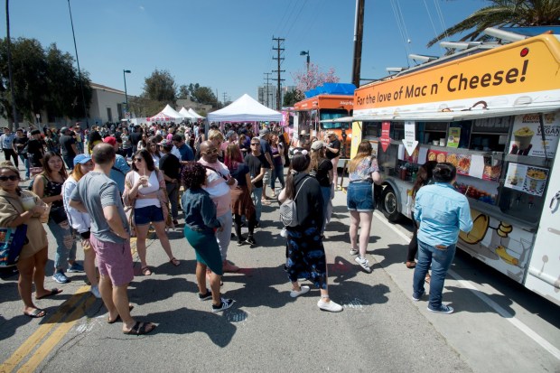 About 150 vendors are expected for the 10th Annual LA. Vegan Street Fair in North Hollywood on April 5 and 6. (Photo by Ed Crisostomo, Contributing Photographer)