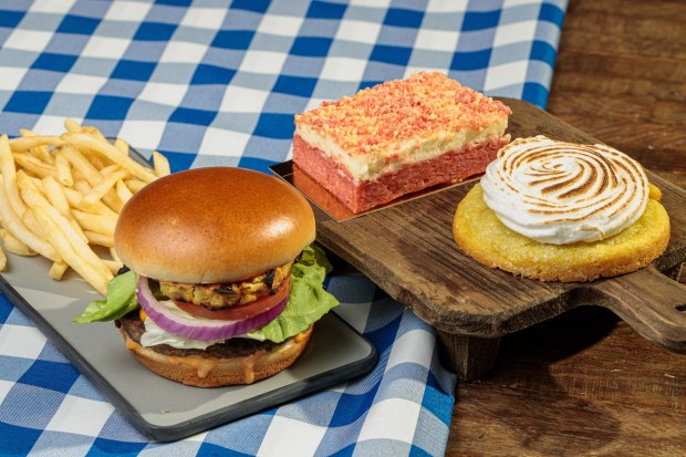 Grizzly Creek Lodge menu items available during Knott's Summer Nights. (Courtesy of Knott's Berry Farm)