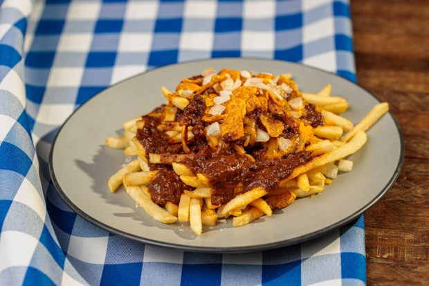 Frito Pie available at Wilderness Dogs and Drinks during Knott's Summer Nights. (Courtesy of Knott's Berry Farm)