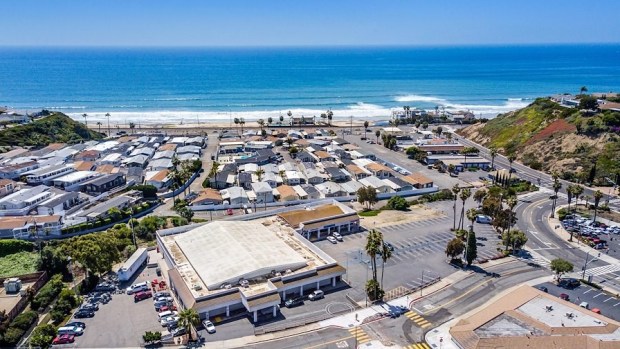 This San Clemente shopping center anchored by DMV at 2727 Via Cascadita sold on May 23 for $8.9 million. (Photo courtesy of Marcus & Millichap)