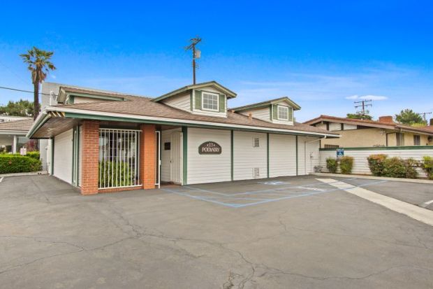 This 1,690-square-foot office building in Orange sold June 12 for $1,025,000. (Photo courtesy of Lee & Associates)