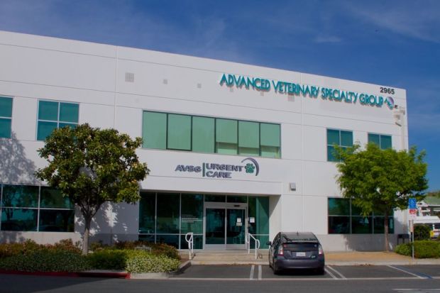 Advanced Veterinary Specialty Group Internal Medicine & Urgent Care in Tustin recently expanded its services to 24/7 emergency and critical care. The hospital also got a new name: AVSG Internal Medicine & Emergency/Critical Care. (Photo courtesy of AVSG)