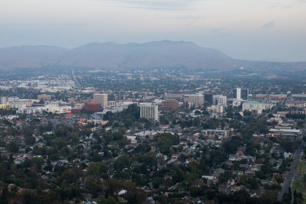 The city of Riverside. Riverside County, one of the fastest-growing in California, stretches from the Arizona border almost to Los Angeles. (Alex Welsh for The New York Times)